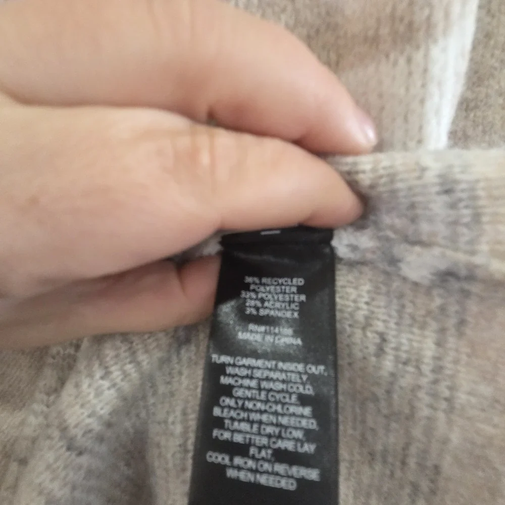 FRYE NWT Cozy Knit Cardigan Sweater Aztec Western Print Womens XL - Picture 4 of 5